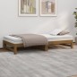vidaXL Tagesbett Ausziehbar Honigbraun 2x(80x200) cm Massivholz Kiefer vidaXL Tagesbett Ausziehbar Honigbraun 2x(80x200) cm Massivholz Kiefer