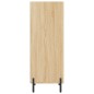 vidaXL Sideboard Sonoma-Eiche 34,5x32,5x90 cm Holzwerkstoff vidaXL Sideboard Sonoma-Eiche 34,5x32,5x90 cm Holzwerkstoff