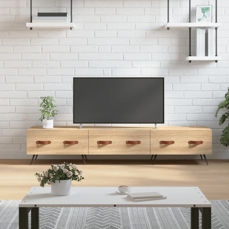 vidaXL TV-Schrank Sonoma-Eiche 150x36x30 cm Holzwerkstoff vidaXL TV-Schrank Sonoma-Eiche 150x36x30 cm Holzwerkstoff