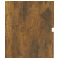 vidaXL Waschbeckenschrank Räuchereiche 90x38,5x45 cm Holzwerkstoff vidaXL Waschbeckenschrank Räuchereiche 90x38,5x45 cm Holzwerkstoff