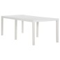 vidaXL Gartentisch 220x90x72 cm PP Weiß vidaXL Gartentisch 220x90x72 cm PP Weiß