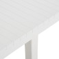 vidaXL Gartentisch 220x90x72 cm PP Weiß vidaXL Gartentisch 220x90x72 cm PP Weiß