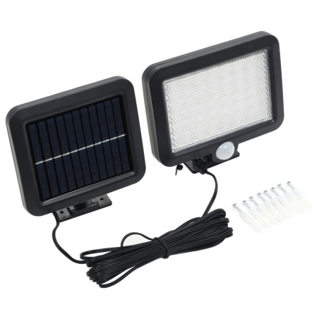 vidaXL Solarleuchte mit Bewegungsmelder LED Weiß