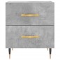 vidaXL Nachttisch Betongrau 40x35x47,5 cm Holzwerkstoff vidaXL Nachttisch Betongrau 40x35x47,5 cm Holzwerkstoff