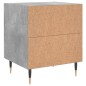 vidaXL Nachttisch Betongrau 40x35x47,5 cm Holzwerkstoff vidaXL Nachttisch Betongrau 40x35x47,5 cm Holzwerkstoff