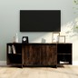 vidaXL TV-Schrank Räuchereiche 130x35x50 cm Holzwerkstoff vidaXL TV-Schrank Räuchereiche 130x35x50 cm Holzwerkstoff