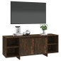 vidaXL TV-Schrank Räuchereiche 130x35x50 cm Holzwerkstoff vidaXL TV-Schrank Räuchereiche 130x35x50 cm Holzwerkstoff