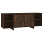 vidaXL TV-Schrank Räuchereiche 130x35x50 cm Holzwerkstoff vidaXL TV-Schrank Räuchereiche 130x35x50 cm Holzwerkstoff