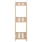 vidaXL Lagerregal mit 3 Böden 60x28,5x90 cm Massivholz Kiefer vidaXL Lagerregal mit 3 Böden 60x28,5x90 cm Massivholz Kiefer