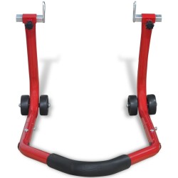 vidaXL Motorradständer Hinten Rot