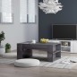 vidaXL Couchtisch Hochglanz-Grau 100x60x42 cm Holzwerkstoff vidaXL Couchtisch Hochglanz-Grau 100x60x42 cm Holzwerkstoff