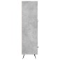 vidaXL Highboard Betongrau 69,5x31x115 cm Holzwerkstoff vidaXL Highboard Betongrau 69,5x31x115 cm Holzwerkstoff