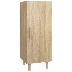 vidaXL Sideboard Sonoma-Eiche 34,5x34x90 cm Holzwerkstoff
