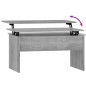 vidaXL Couchtisch Grau Sonoma 80x50,5x41,5 cm Holzwerkstoff vidaXL Couchtisch Grau Sonoma 80x50,5x41,5 cm Holzwerkstoff