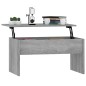 vidaXL Couchtisch Grau Sonoma 80x50,5x41,5 cm Holzwerkstoff vidaXL Couchtisch Grau Sonoma 80x50,5x41,5 cm Holzwerkstoff