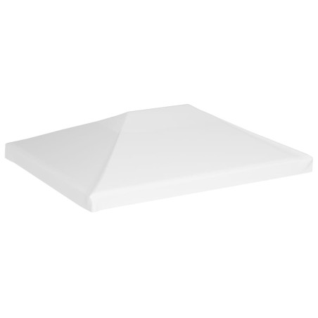 vidaXL Pavillondach 270 g/m² 4x3 m Weiß 