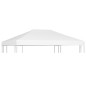 vidaXL Pavillondach 270 g/m² 4x3 m Weiß vidaXL Pavillondach 270 g/m² 4x3 m Weiß