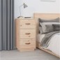 vidaXL Nachttische 2 Stk. 40x40x75 cm Massivholz Kiefer vidaXL Nachttische 2 Stk. 40x40x75 cm Massivholz Kiefer