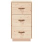 vidaXL Nachttische 2 Stk. 40x40x75 cm Massivholz Kiefer vidaXL Nachttische 2 Stk. 40x40x75 cm Massivholz Kiefer