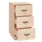 vidaXL Nachttische 2 Stk. 40x40x75 cm Massivholz Kiefer vidaXL Nachttische 2 Stk. 40x40x75 cm Massivholz Kiefer