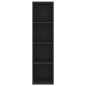 vidaXL TV-Wandschrank Schwarz 37x37x142,5 cm Holzwerkstoff vidaXL TV-Wandschrank Schwarz 37x37x142,5 cm Holzwerkstoff