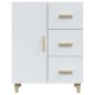 vidaXL Sideboard Hochglanz-Weiß 69,5x34x90 cm Holzwerkstoff vidaXL Sideboard Hochglanz-Weiß 69,5x34x90 cm Holzwerkstoff