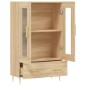 vidaXL Highboard Sonoma-Eiche 69,5x31x115 cm Holzwerkstoff vidaXL Highboard Sonoma-Eiche 69,5x31x115 cm Holzwerkstoff