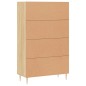vidaXL Highboard Sonoma-Eiche 69,5x31x115 cm Holzwerkstoff vidaXL Highboard Sonoma-Eiche 69,5x31x115 cm Holzwerkstoff