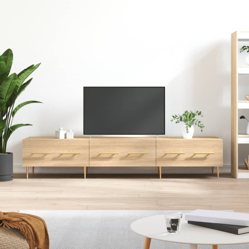 vidaXL TV-Schrank Sonoma-Eiche 150x36x30 cm Holzwerkstoff vidaXL TV-Schrank Sonoma-Eiche 150x36x30 cm Holzwerkstoff