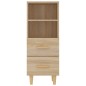 vidaXL Sideboard Sonoma-Eiche 34,5x34x90 cm Holzwerkstoff vidaXL Sideboard Sonoma-Eiche 34,5x34x90 cm Holzwerkstoff