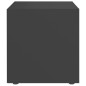 vidaXL TV-Schrank Grau 37x35x37 cm Holzwerkstoff vidaXL TV-Schrank Grau 37x35x37 cm Holzwerkstoff