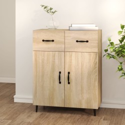 vidaXL Sideboard Sonoma-Eiche 69,5x34x90 cm Holzwerkstoff