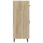 vidaXL Sideboard Sonoma-Eiche 69,5x34x90 cm Holzwerkstoff vidaXL Sideboard Sonoma-Eiche 69,5x34x90 cm Holzwerkstoff