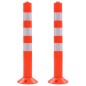 vidaXL Verkehrspoller 2 Stk. Kunststoff 75 cm vidaXL Verkehrspoller 2 Stk. Kunststoff 75 cm