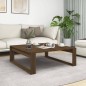 vidaXL Couchtisch Braun Eichen-Optik 100x100x35 cm Holzwerkstoff vidaXL Couchtisch Braun Eichen-Optik 100x100x35 cm Holzwerkstoff