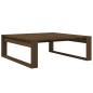 vidaXL Couchtisch Braun Eichen-Optik 100x100x35 cm Holzwerkstoff vidaXL Couchtisch Braun Eichen-Optik 100x100x35 cm Holzwerkstoff