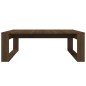 vidaXL Couchtisch Braun Eichen-Optik 100x100x35 cm Holzwerkstoff vidaXL Couchtisch Braun Eichen-Optik 100x100x35 cm Holzwerkstoff