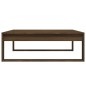 vidaXL Couchtisch Braun Eichen-Optik 100x100x35 cm Holzwerkstoff vidaXL Couchtisch Braun Eichen-Optik 100x100x35 cm Holzwerkstoff