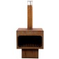 RedFire Gartenofen Jersey XL Stahl Rostbraun 81077 RedFire Gartenofen Jersey XL Stahl Rostbraun 81077