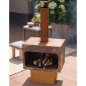 RedFire Gartenofen Jersey XL Stahl Rostbraun 81077 RedFire Gartenofen Jersey XL Stahl Rostbraun 81077