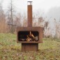 RedFire Gartenofen Jersey XL Stahl Rostbraun 81077 RedFire Gartenofen Jersey XL Stahl Rostbraun 81077