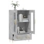 vidaXL Highboard Betongrau 69,5x31x115 cm Holzwerkstoff vidaXL Highboard Betongrau 69,5x31x115 cm Holzwerkstoff