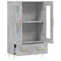 vidaXL Highboard Betongrau 69,5x31x115 cm Holzwerkstoff vidaXL Highboard Betongrau 69,5x31x115 cm Holzwerkstoff
