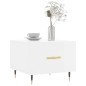 vidaXL Couchtisch Hochglanz-Weiß 50x50x40 cm Holzwerkstoff vidaXL Couchtisch Hochglanz-Weiß 50x50x40 cm Holzwerkstoff