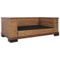 vidaXL 2-tlg. Sofagarnitur mit Auflagen Braun Natur Rattan vidaXL 2-tlg. Sofagarnitur mit Auflagen Braun Natur Rattan
