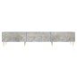 vidaXL TV-Schrank Betongrau 150x36x30 cm Holzwerkstoff vidaXL TV-Schrank Betongrau 150x36x30 cm Holzwerkstoff