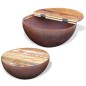 vidaXL 2-tlg. Couchtisch-Set Halbkugel Altholz vidaXL 2-tlg. Couchtisch-Set Halbkugel Altholz