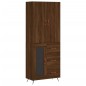 vidaXL Highboard Braun Eichen-Optik 69,5x34x180 cm Holzwerkstoff vidaXL Highboard Braun Eichen-Optik 69,5x34x180 cm Holzwerkstoff