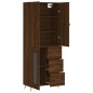 vidaXL Highboard Braun Eichen-Optik 69,5x34x180 cm Holzwerkstoff vidaXL Highboard Braun Eichen-Optik 69,5x34x180 cm Holzwerkstoff