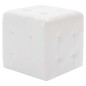 Pouf 2 Stk. Weiß 30x30x30 cm Kunstleder Pouf 2 Stk. Weiß 30x30x30 cm Kunstleder